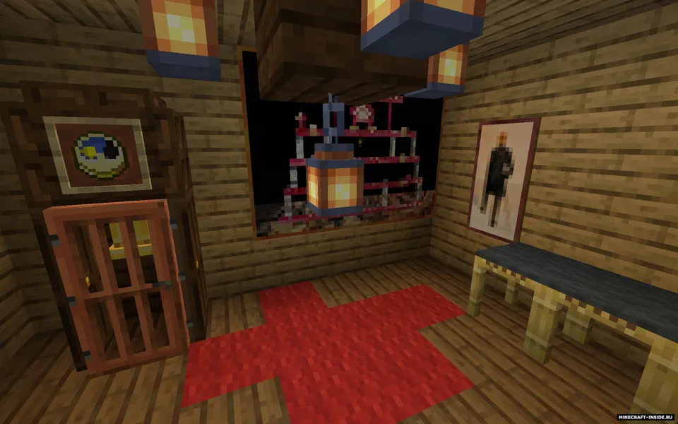 On all four sides — Minecraft xarita, rasm 2