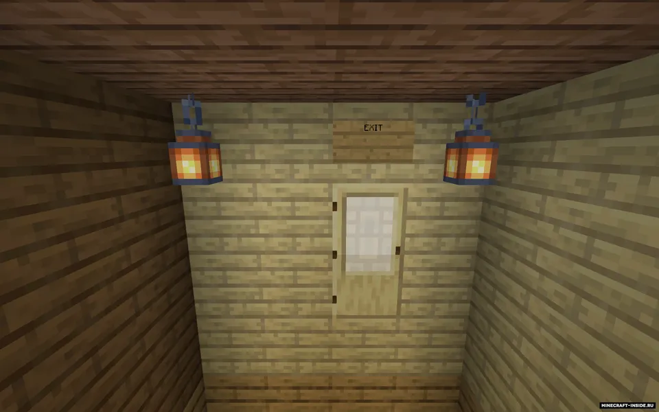 On all four sides — Minecraft xarita, rasm 3