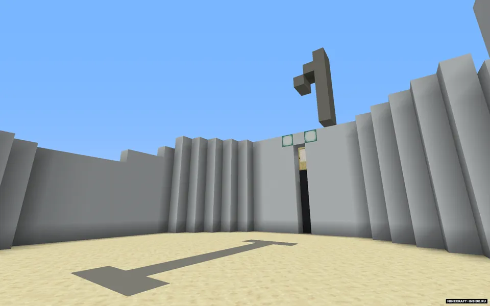 On all four sides — Minecraft xarita, rasm 5