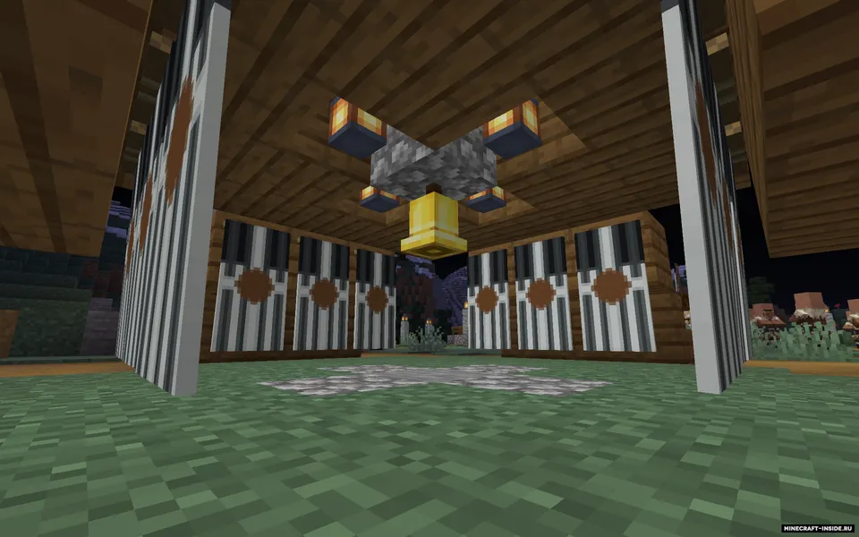 Qo'lda yasalgan qishloq — Minecraft xarita, rasm 2