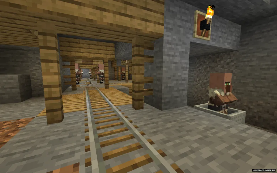 Qo'lda yasalgan qishloq — Minecraft xarita, rasm 4