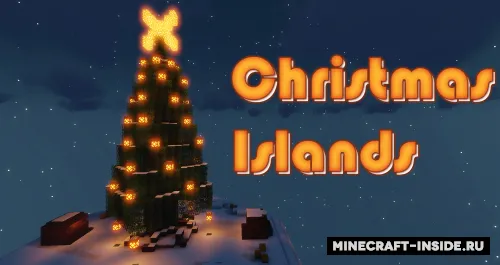 Christmas Islands — Minecraft xarita, rasm 1