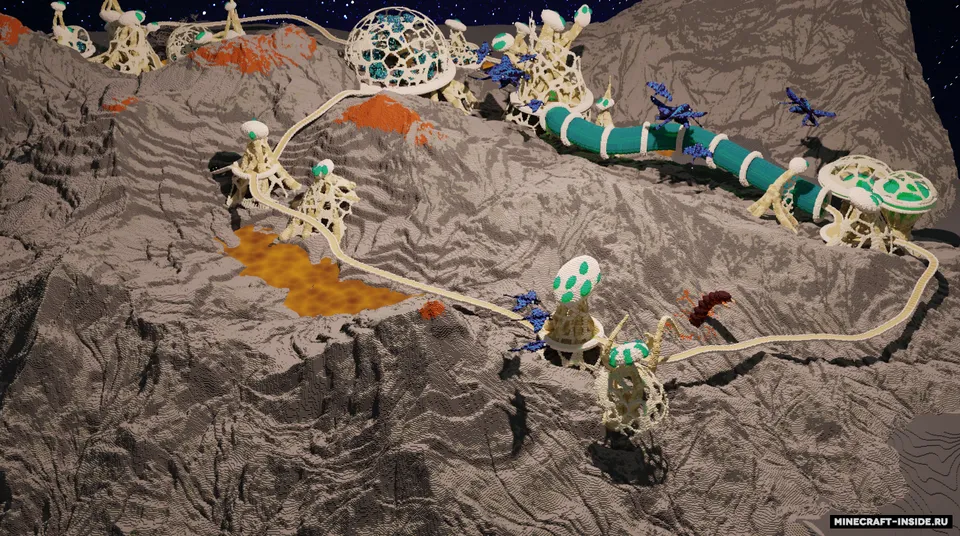 Bio City — Minecraft xarita, rasm 2