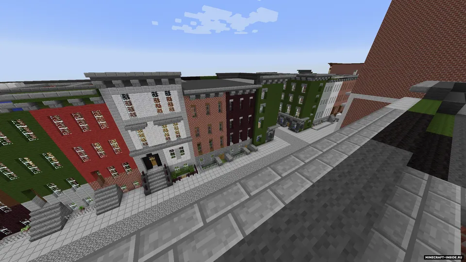 The City Of Yourk 1940 — Minecraft xarita, rasm 2