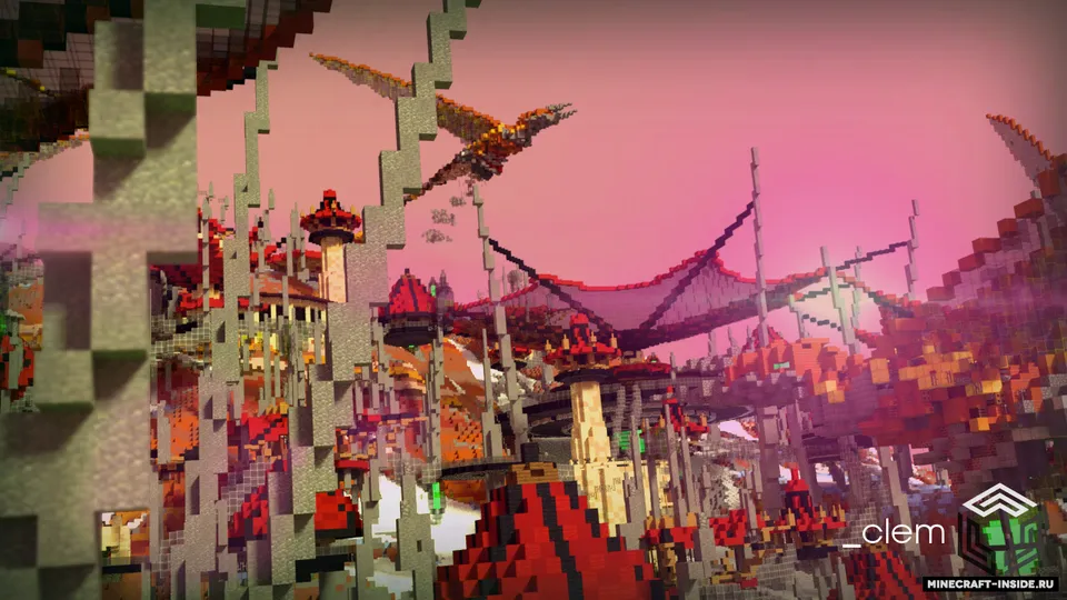 Lycrān Colony — Minecraft xarita, rasm 3