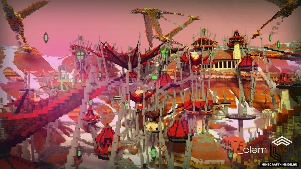 Lycrān Colony — Minecraft xarita, rasm 4
