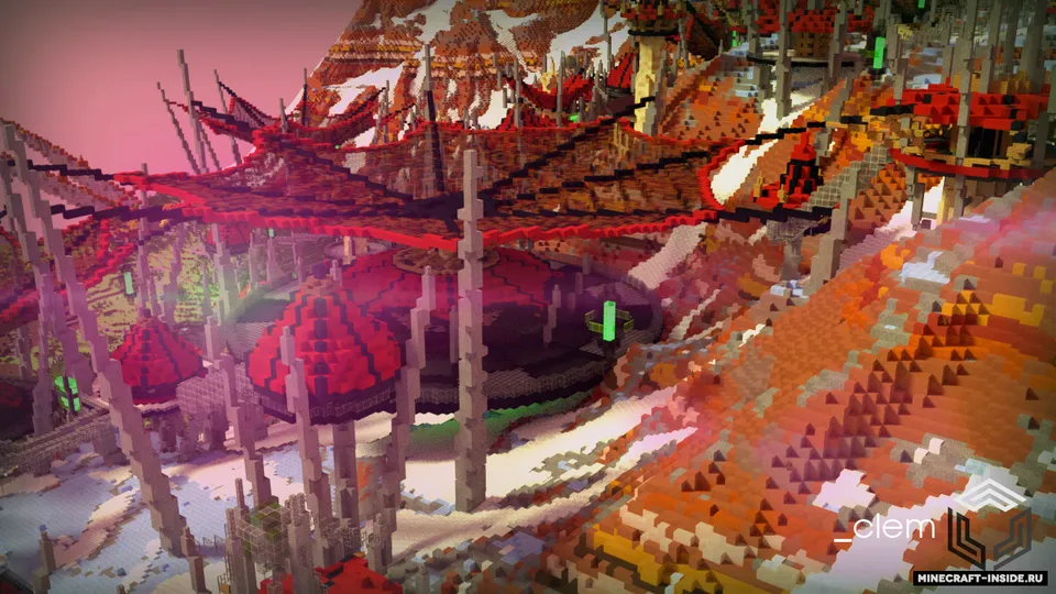 Lycrān Colony — Minecraft xarita, rasm 5