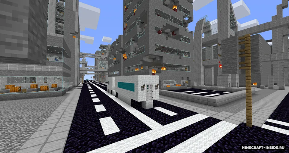 Horizon City 2019 — Minecraft xarita, rasm 2