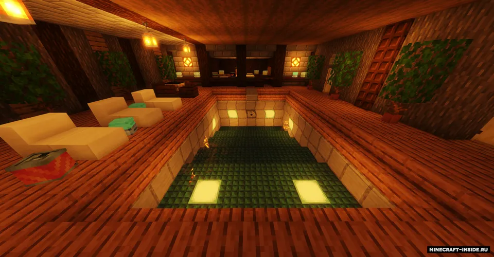 Modern Cliff-side Mansion — Minecraft xarita, rasm 6