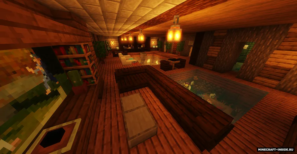 Modern Cliff-side Mansion — Minecraft xarita, rasm 7