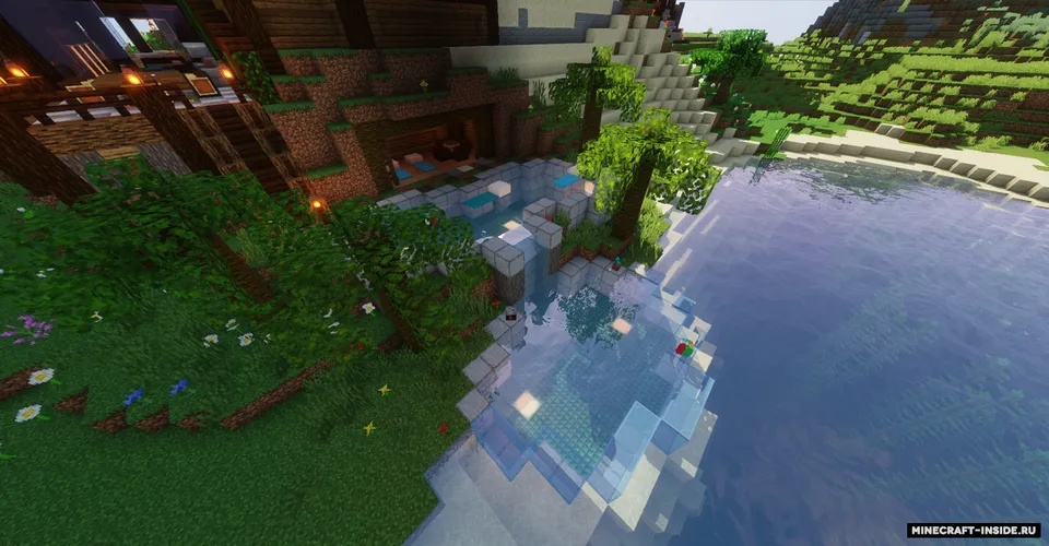 Modern Cliff-side Mansion — Minecraft xarita, rasm 8