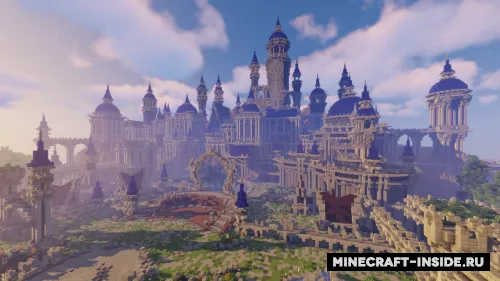 Server Hub — Minecraft xarita, rasm 1