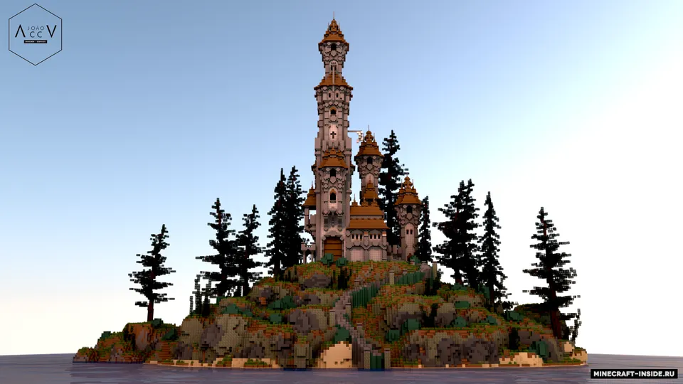 Nepumnia's Castle — Minecraft xarita, rasm 2