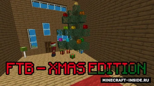 FTB - Xmas Edition — Minecraft xarita, rasm 1