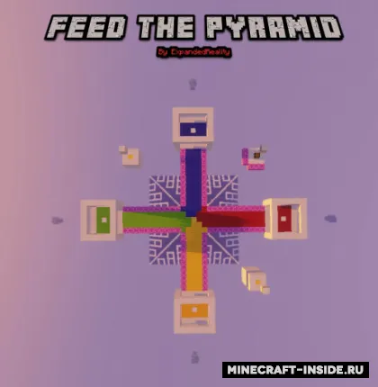 Feed The Pyramid — Minecraft xarita, rasm 1