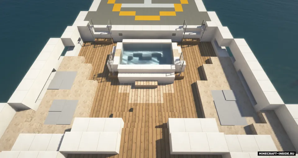 Megayacht Dalmatian — Minecraft xarita, rasm 8