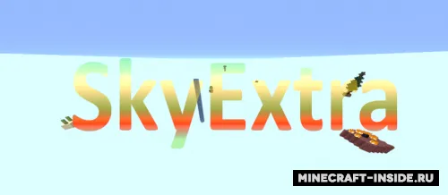 Sky Extra — Minecraft xarita, rasm 1