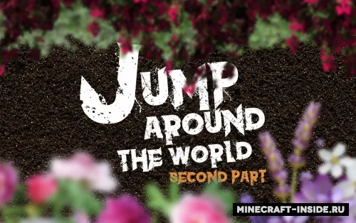 Jump around the world - 2 — Minecraft xarita, rasm 1