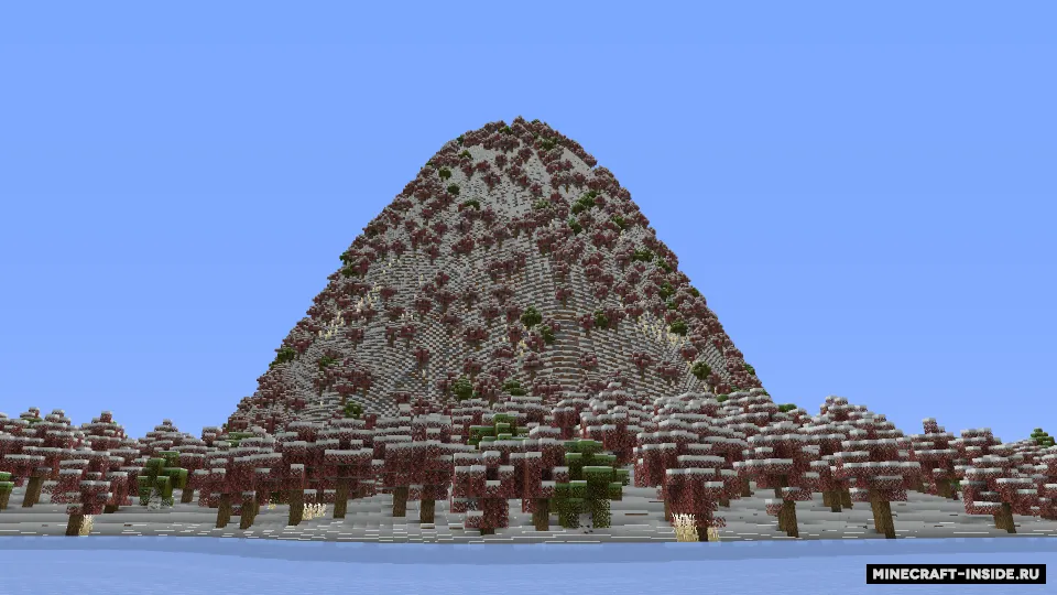 Qishki orol — Minecraft xarita, rasm 2