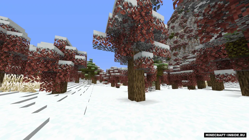 Qishki orol — Minecraft xarita, rasm 3
