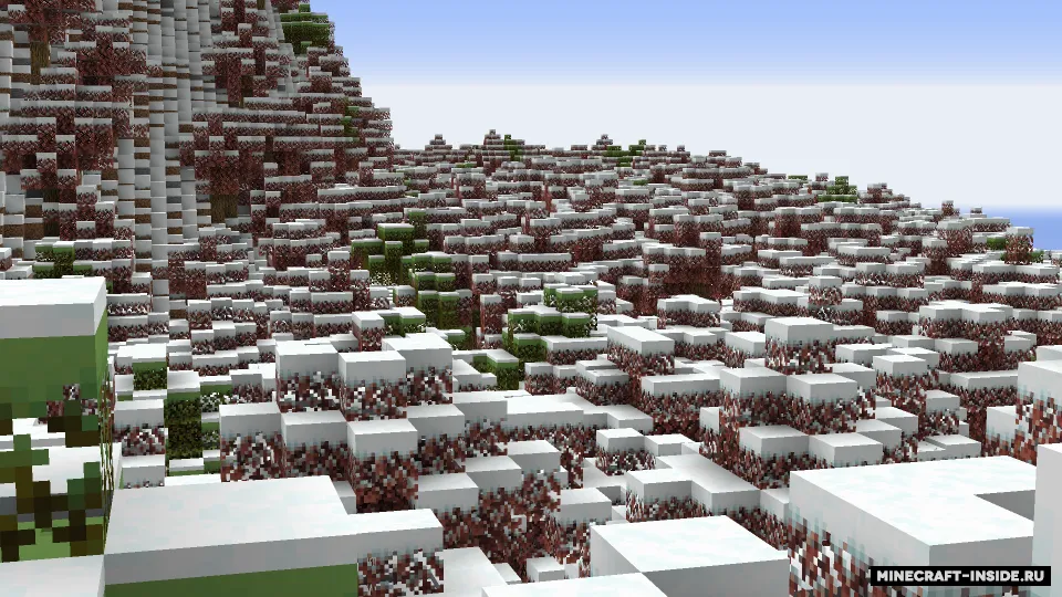 Qishki orol — Minecraft xarita, rasm 4