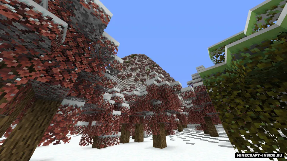 Qishki orol — Minecraft xarita, rasm 5