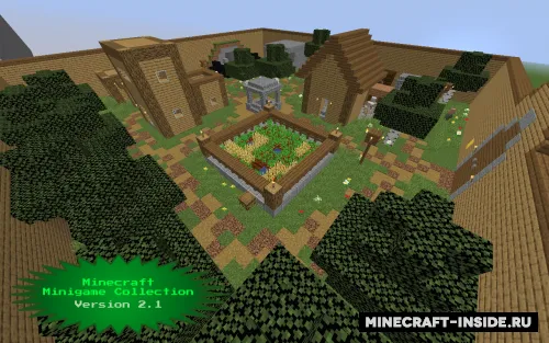 Minecraft Minigame Collection — Minecraft xarita, rasm 1