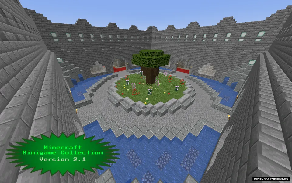 Minecraft Minigame Collection — Minecraft xarita, rasm 2