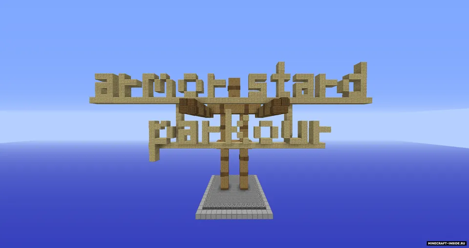 Armor Stand Parkour — Minecraft xarita, rasm 3