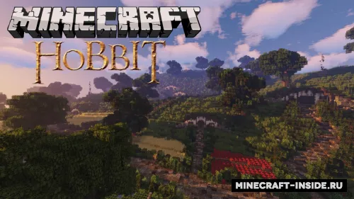 Hobbit Village — Minecraft xarita, rasm 1