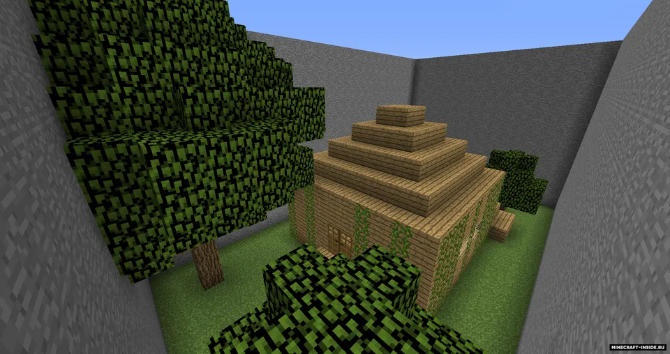 Find the button by strench — Minecraft xarita, rasm 4