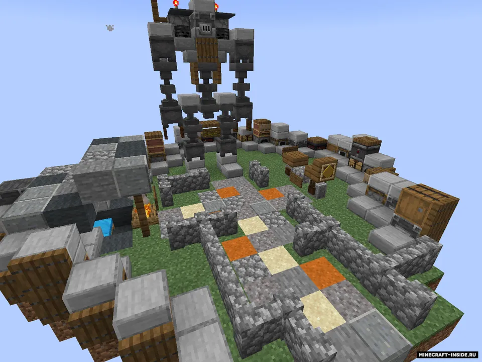 SkyBlock Mechanical Update — Minecraft xarita, rasm 2