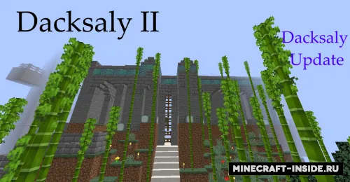 Dacksaly II — Minecraft xarita, rasm 1