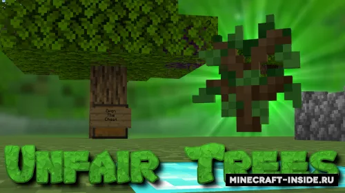 Unfair Trees — Minecraft xarita, rasm 1