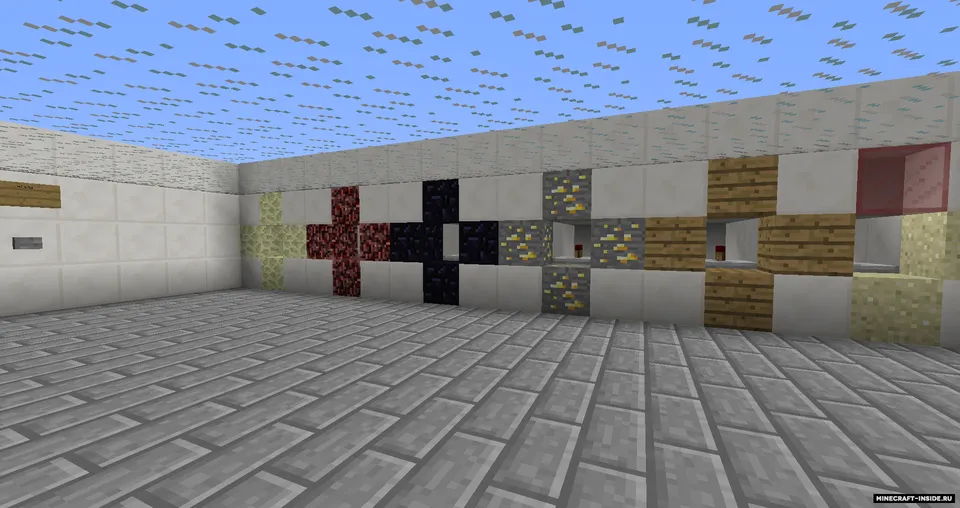 Rushera dan tugmani top — Minecraft xarita, rasm 2