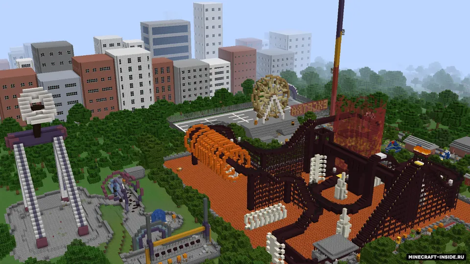 Sprint Racer — Minecraft xarita, rasm 4