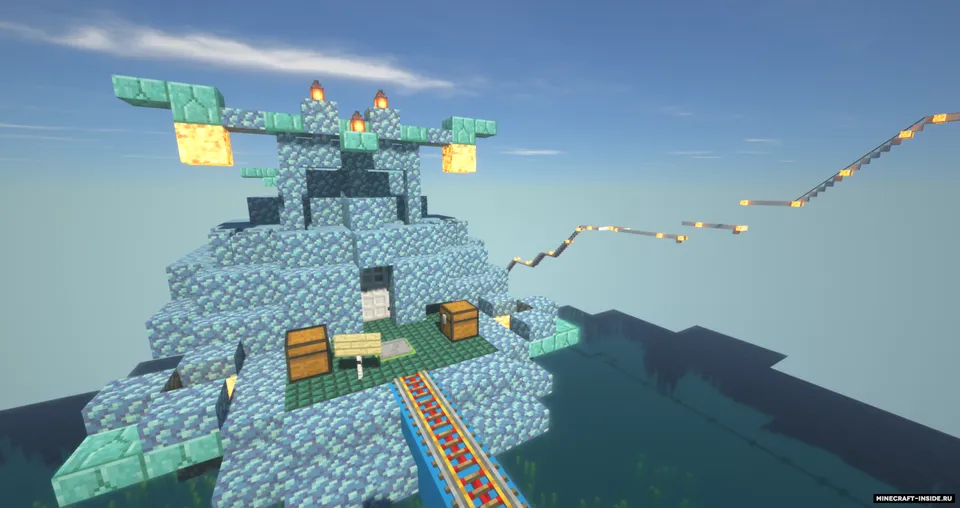 Relslar — Minecraft xarita, rasm 3