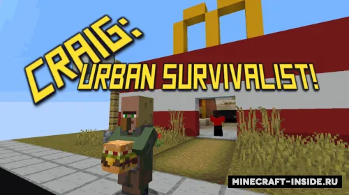 Craig: Urban Survivalist! — Minecraft xarita, rasm 1