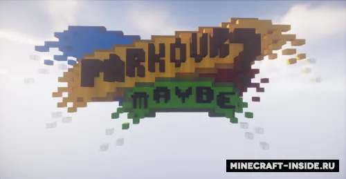 Parkour? Maybe! — Minecraft xarita, rasm 1
