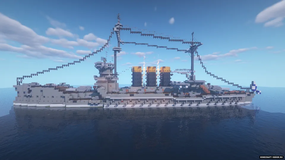 Cruiser of the early 20th century — Minecraft xarita, rasm 2