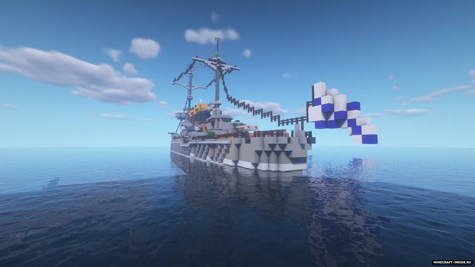Cruiser of the early 20th century — Minecraft xarita, rasm 3