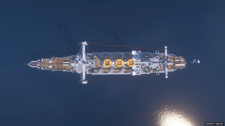 Cruiser of the early 20th century — Minecraft xarita, rasm 5