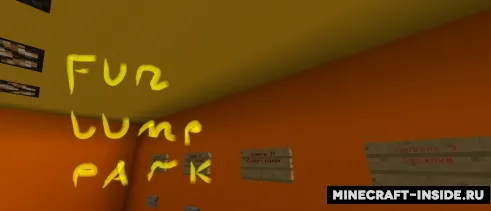 FunJump Parkour — Minecraft xarita, rasm 1