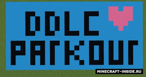 Doki Doki Literature Club Parkour! — Minecraft xarita, rasm 1