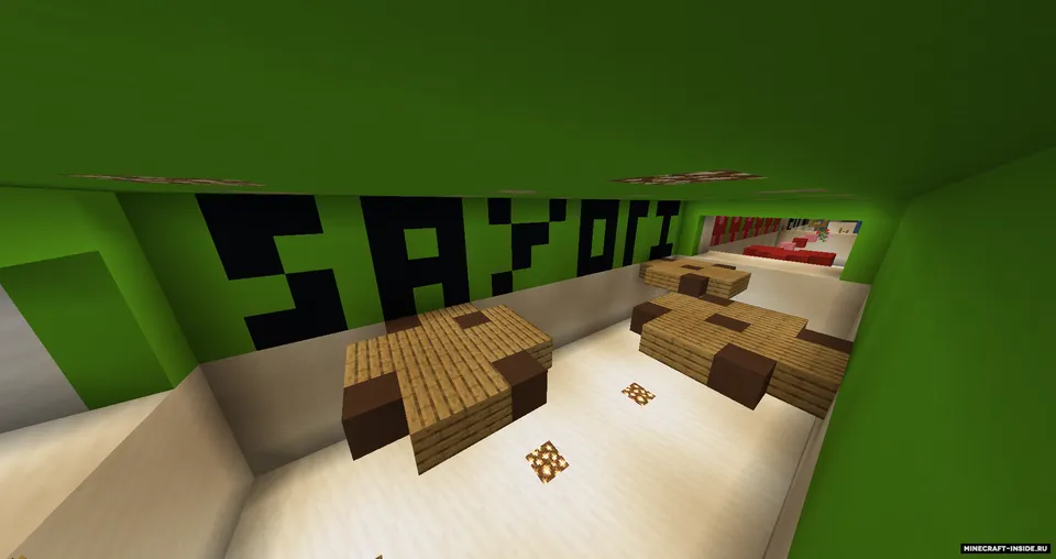 Doki Doki Literature Club Parkour! — Minecraft xarita, rasm 2