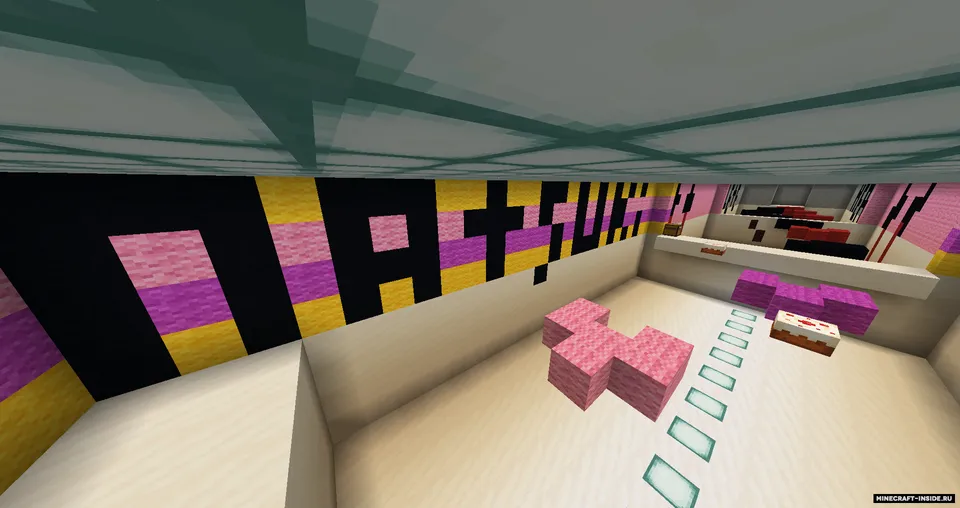 Doki Doki Literature Club Parkour! — Minecraft xarita, rasm 4