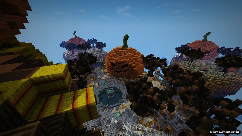 Halloween BedWars — Minecraft xarita, rasm 2