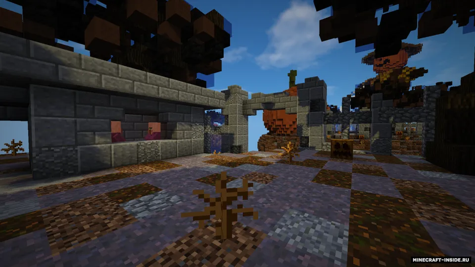 Halloween BedWars — Minecraft xarita, rasm 5
