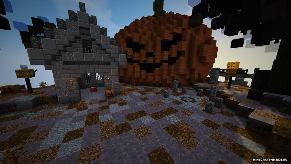 Halloween BedWars — Minecraft xarita, rasm 6