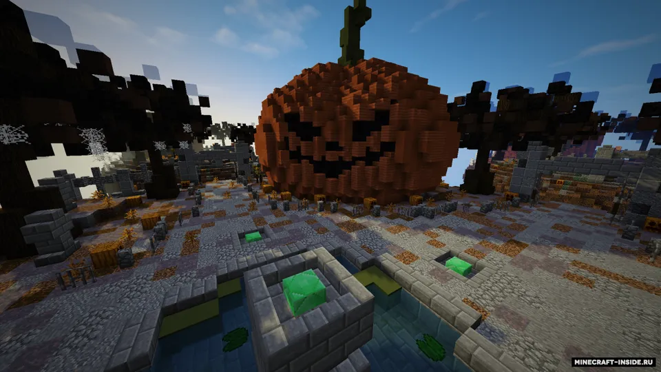 Halloween BedWars — Minecraft xarita, rasm 8
